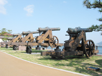 長州砲の写真