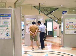 説明員による説明の状況